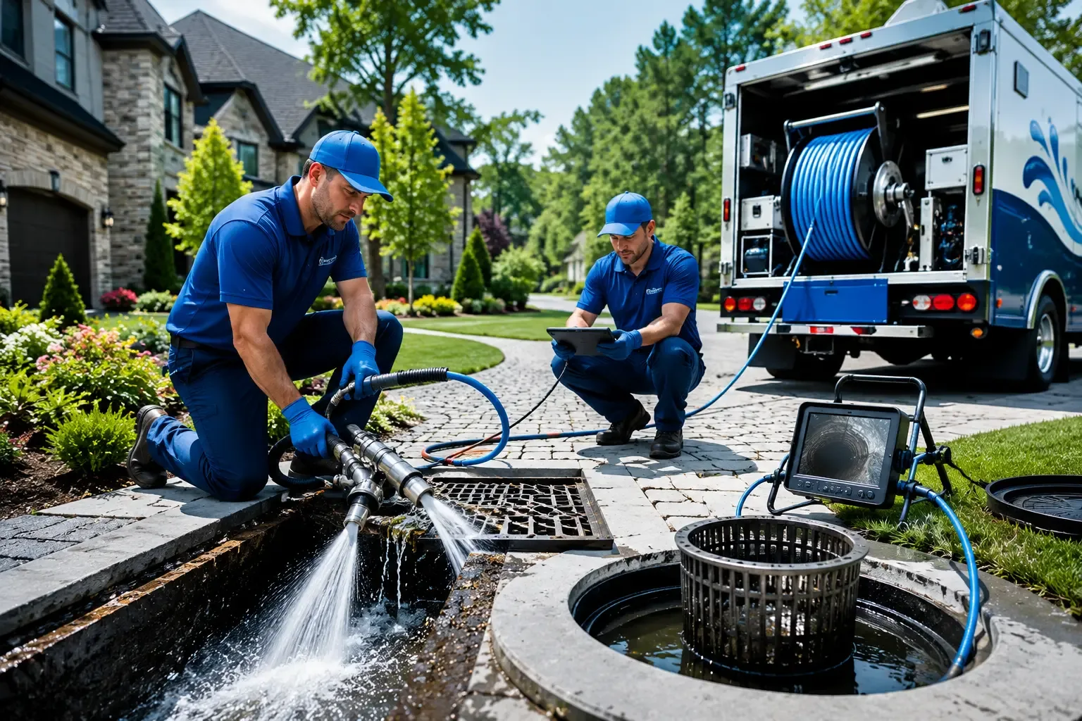 Local outdoor drain cleaning professionals in Negley, OH