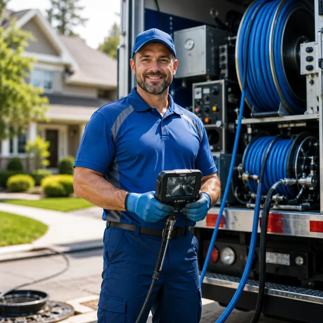 Local outdoor drain cleaning specialists in Negley, OH